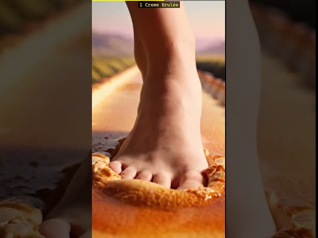 Crème Brulée thumbnail foot on food